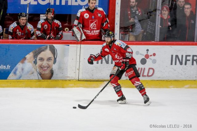 Photo hockey match Amiens  - Mulhouse le 25/01/2019