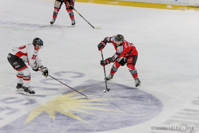 Photo hockey match Amiens  - Mulhouse le 25/01/2019