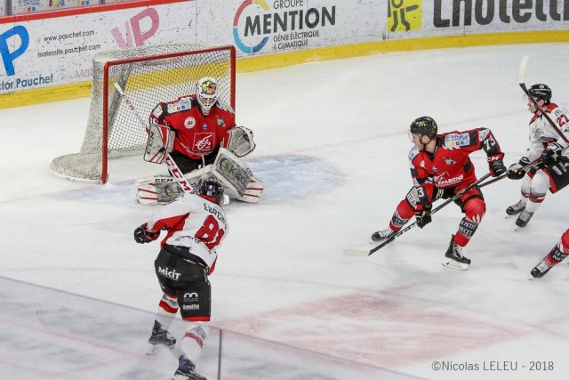 Photo hockey match Amiens  - Mulhouse le 25/01/2019