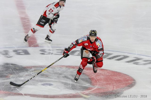 Photo hockey match Amiens  - Mulhouse le 25/01/2019