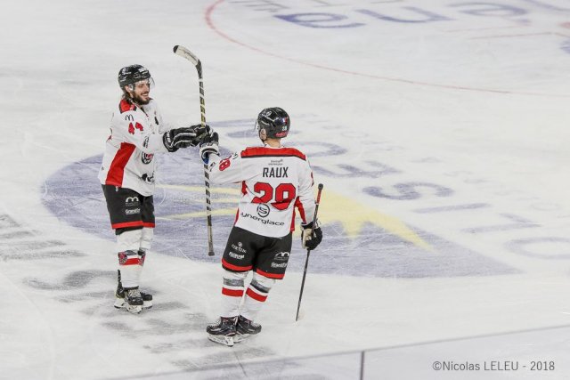 Photo hockey match Amiens  - Mulhouse le 25/01/2019