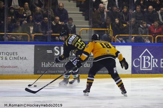 Photo hockey match Rouen - Strasbourg  le 27/01/2019
