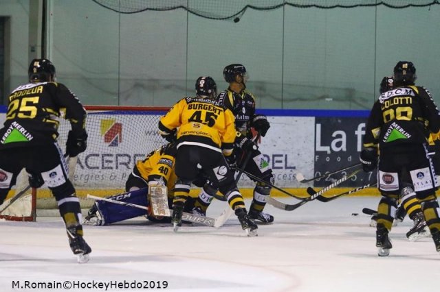 Photo hockey match Rouen - Strasbourg  le 27/01/2019