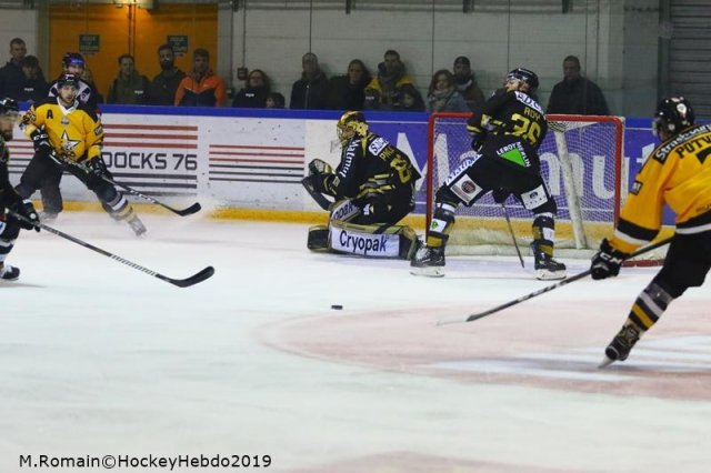 Photo hockey match Rouen - Strasbourg  le 27/01/2019