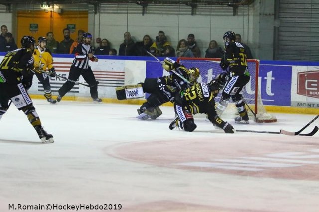 Photo hockey match Rouen - Strasbourg  le 27/01/2019