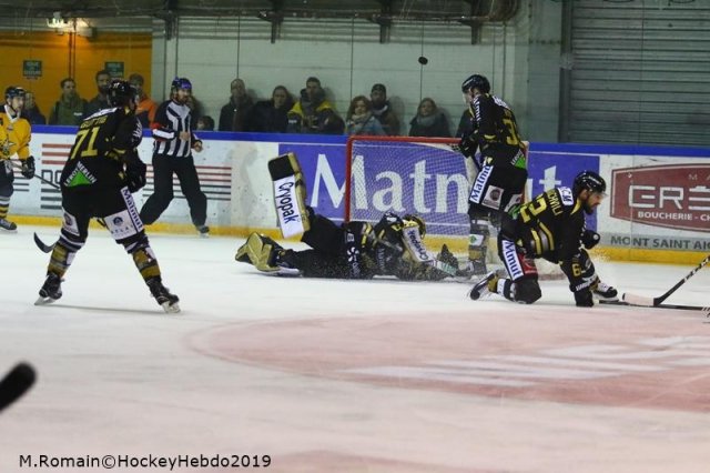Photo hockey match Rouen - Strasbourg  le 27/01/2019