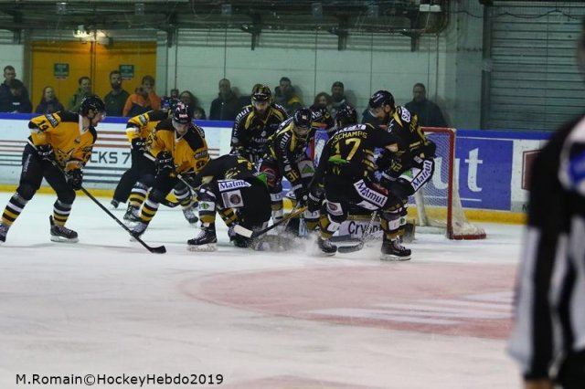 Photo hockey match Rouen - Strasbourg  le 27/01/2019