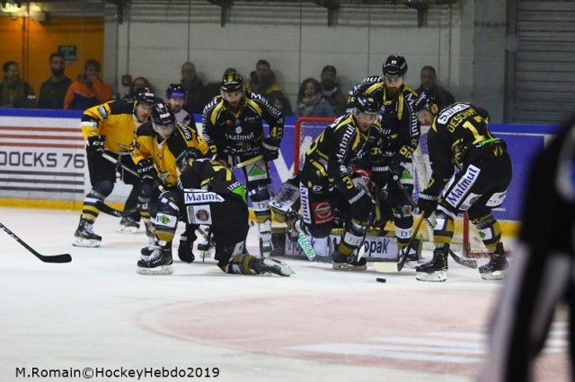 Photo hockey match Rouen - Strasbourg  le 27/01/2019