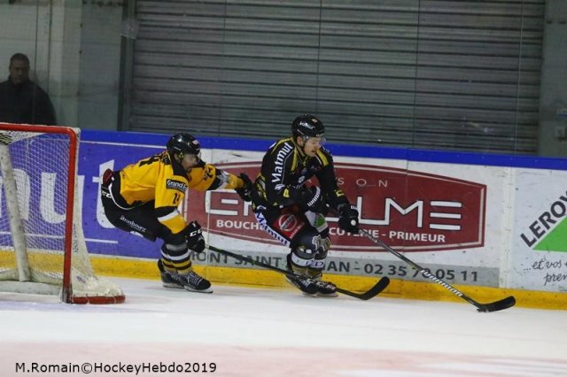 Photo hockey match Rouen - Strasbourg  le 27/01/2019