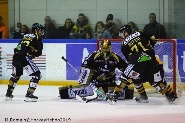 Photo hockey match Rouen - Strasbourg  le 27/01/2019