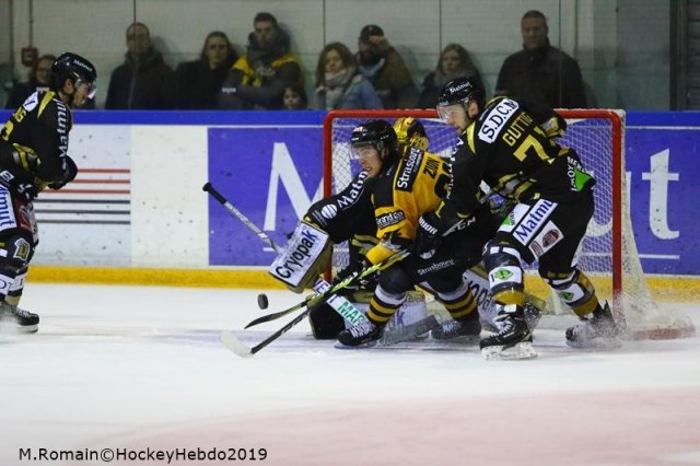 Photo hockey match Rouen - Strasbourg  le 27/01/2019