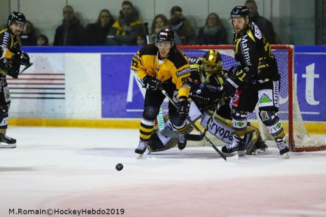 Photo hockey match Rouen - Strasbourg  le 27/01/2019
