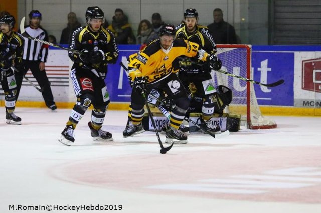 Photo hockey match Rouen - Strasbourg  le 27/01/2019