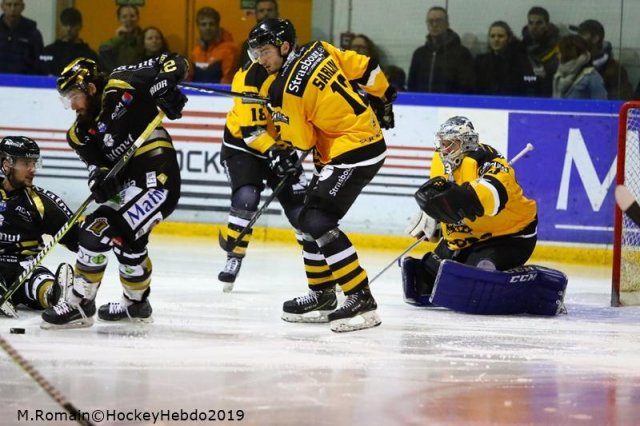 Photo hockey match Rouen - Strasbourg  le 27/01/2019