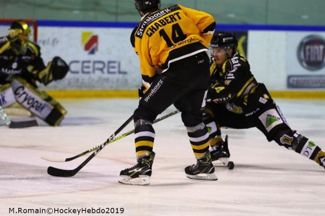 Photo hockey match Rouen - Strasbourg  le 27/01/2019