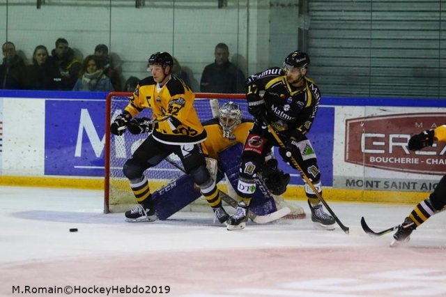 Photo hockey match Rouen - Strasbourg  le 27/01/2019