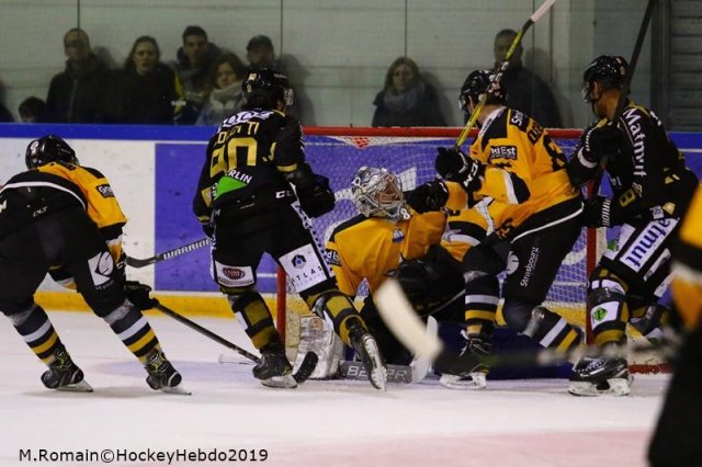 Photo hockey match Rouen - Strasbourg  le 27/01/2019