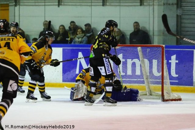 Photo hockey match Rouen - Strasbourg  le 27/01/2019