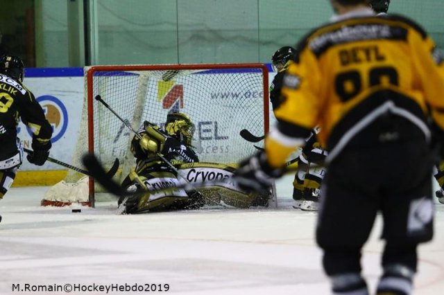 Photo hockey match Rouen - Strasbourg  le 27/01/2019