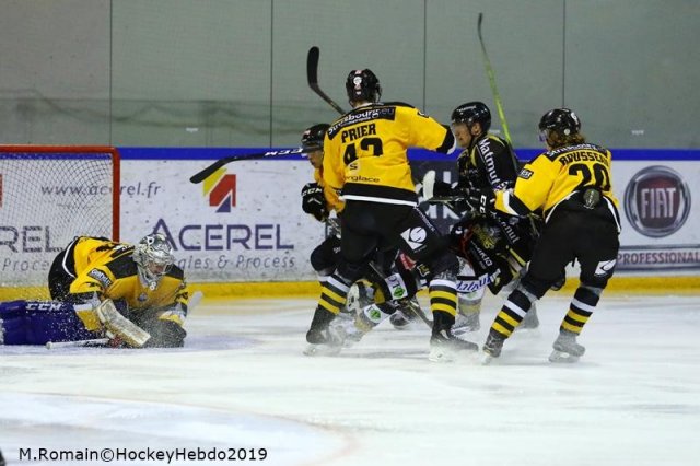Photo hockey match Rouen - Strasbourg  le 27/01/2019