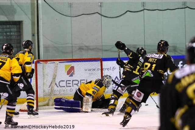 Photo hockey match Rouen - Strasbourg  le 27/01/2019