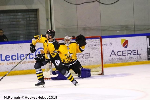 Photo hockey match Rouen - Strasbourg  le 27/01/2019