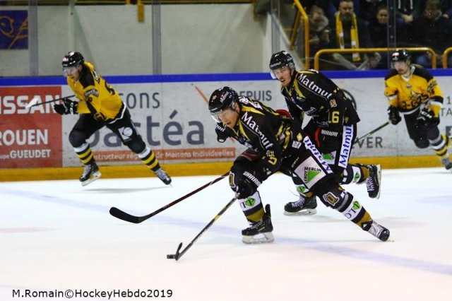 Photo hockey match Rouen - Strasbourg  le 27/01/2019