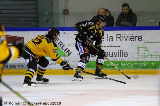 Photo hockey match Rouen - Strasbourg  le 27/01/2019
