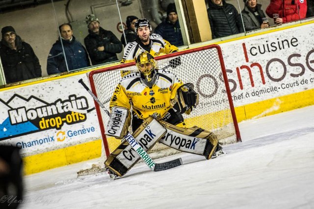 Photo hockey match Chamonix  - Rouen le 29/01/2019