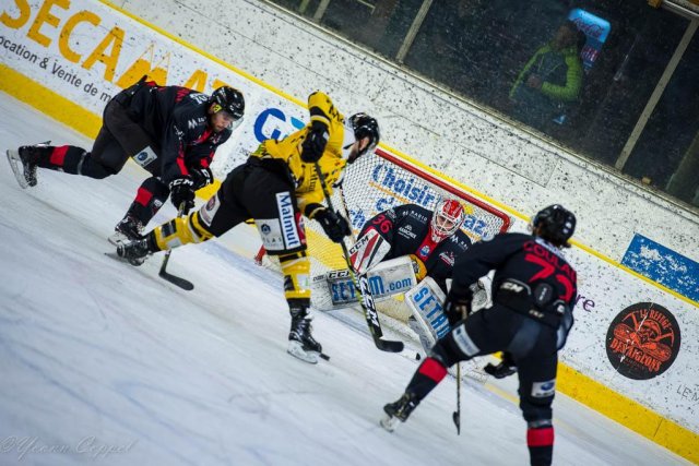 Photo hockey match Chamonix  - Rouen le 29/01/2019