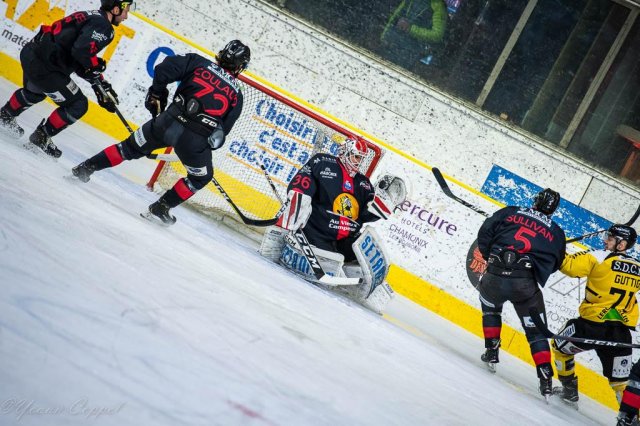 Photo hockey match Chamonix  - Rouen le 29/01/2019
