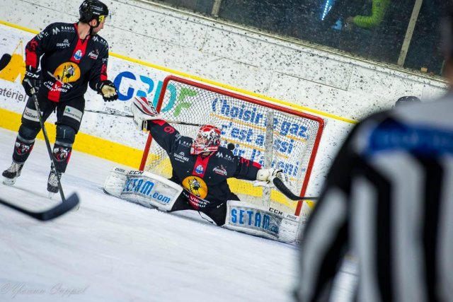 Photo hockey match Chamonix  - Rouen le 29/01/2019