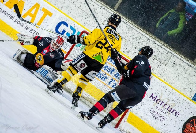 Photo hockey match Chamonix  - Rouen le 29/01/2019
