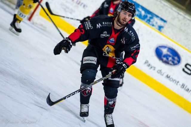 Photo hockey match Chamonix  - Rouen le 29/01/2019