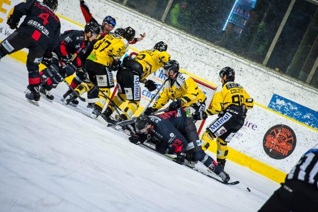 Photo hockey match Chamonix  - Rouen le 29/01/2019