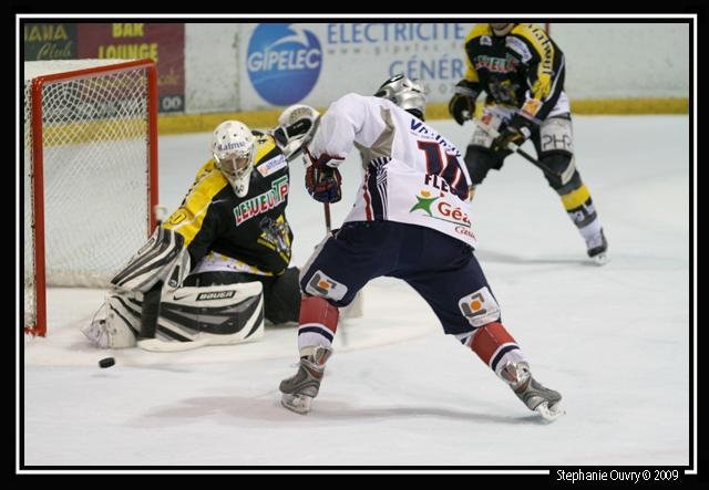 Photo hockey match Rouen - Grenoble  le 17/03/2009