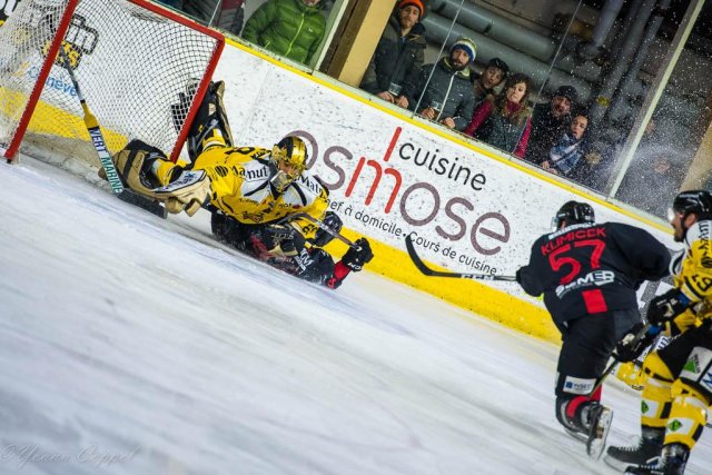 Photo hockey match Chamonix  - Rouen le 29/01/2019