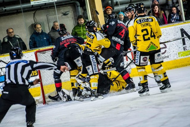 Photo hockey match Chamonix  - Rouen le 29/01/2019