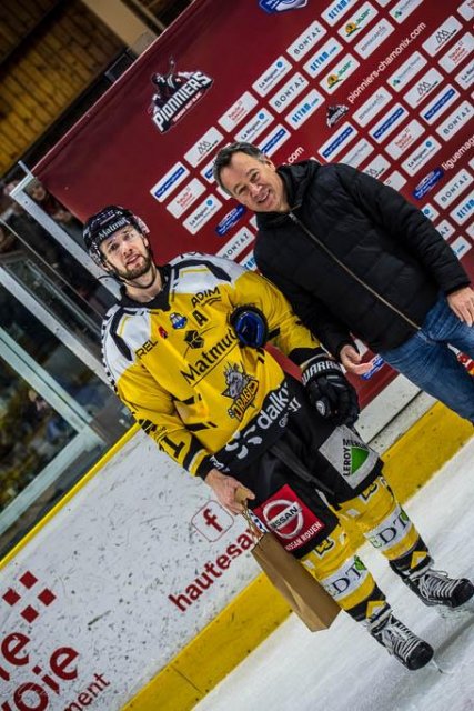 Photo hockey match Chamonix  - Rouen le 29/01/2019