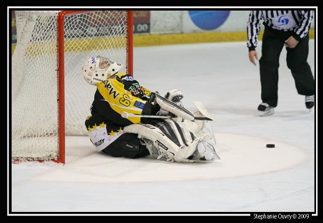 Photo hockey match Rouen - Grenoble  le 17/03/2009