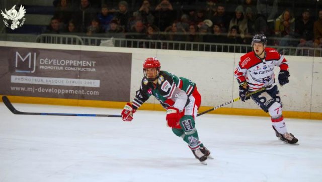 Photo hockey match Anglet - Angers  le 27/01/2019