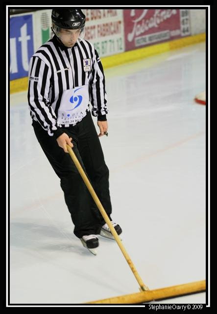 Photo hockey match Rouen - Grenoble  le 17/03/2009