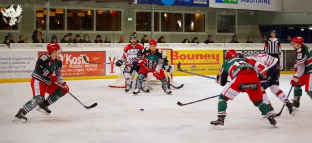 Photo hockey match Anglet - Angers  le 27/01/2019