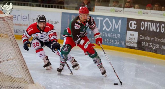 Photo hockey match Anglet - Angers  le 27/01/2019