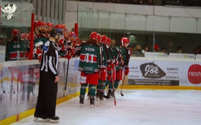 Photo hockey match Anglet - Angers  le 27/01/2019