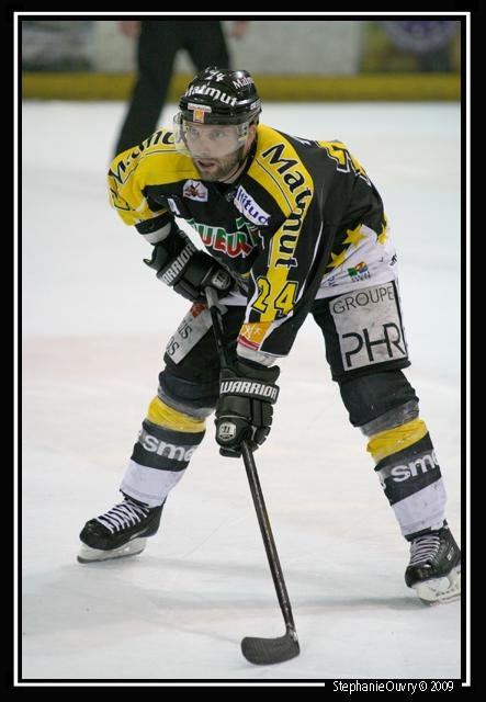 Photo hockey match Rouen - Grenoble  le 17/03/2009