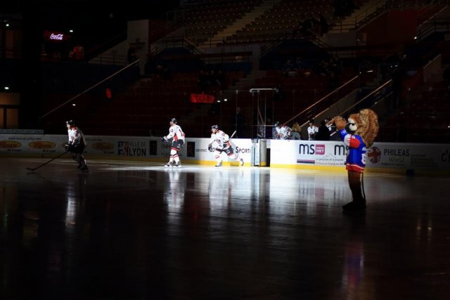 Photo hockey match Lyon - Mulhouse le 29/01/2019
