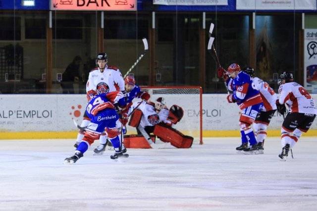 Photo hockey match Lyon - Mulhouse le 29/01/2019