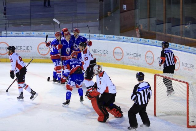 Photo hockey match Lyon - Mulhouse le 29/01/2019