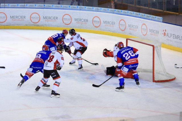 Photo hockey match Lyon - Mulhouse le 29/01/2019
